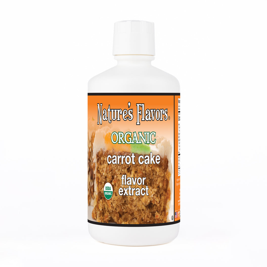Organic Carrot Cake Flavor Extract Without Diacetyl