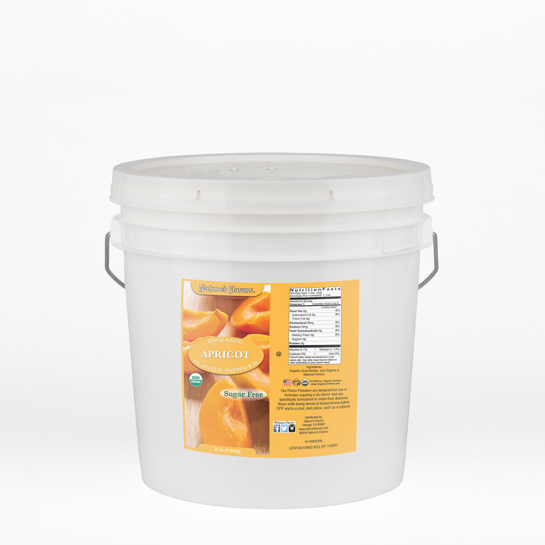 Apricot Flavor Powder (Sugar-Free), Organic