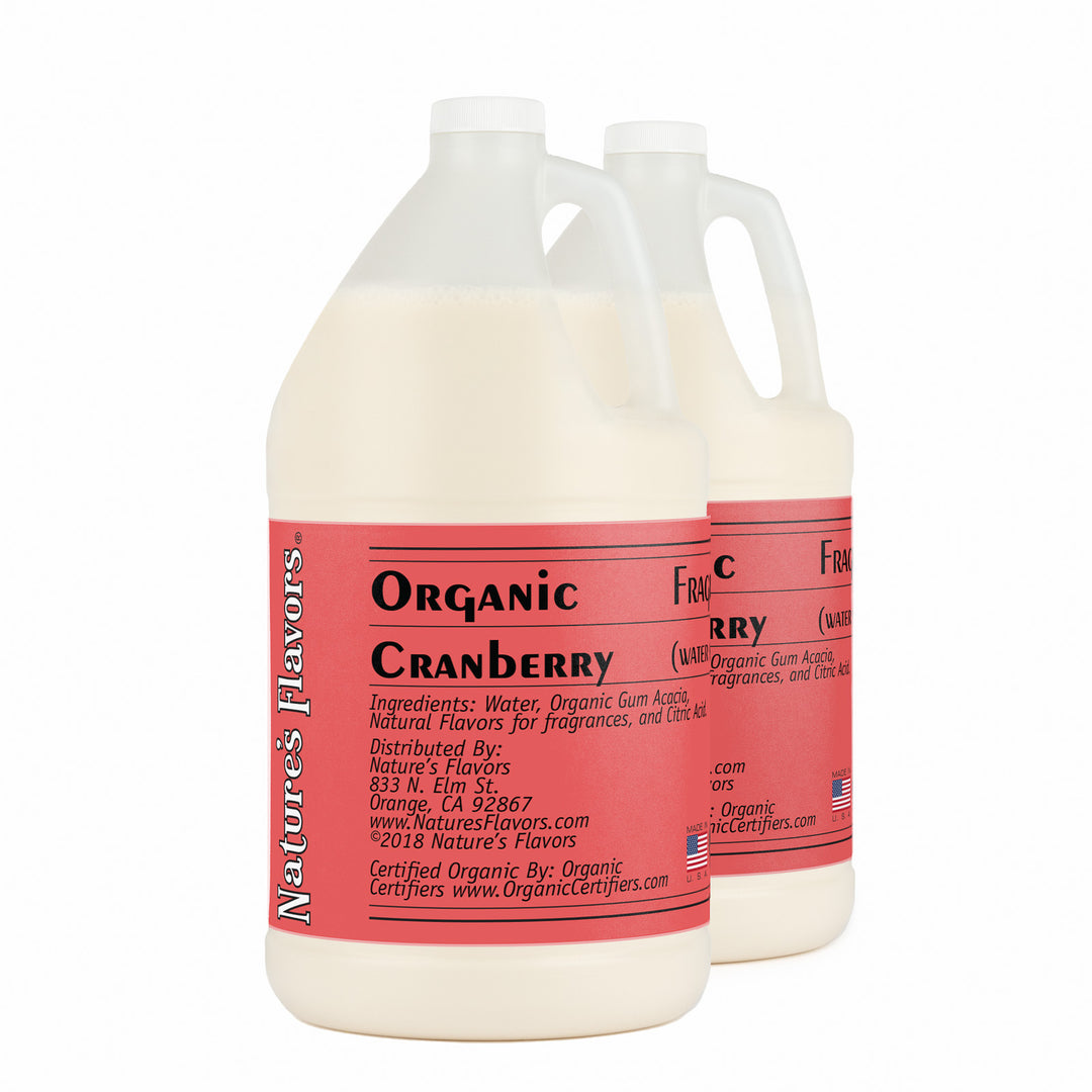Organic Cranberry Fragrance Emulsion with Floral Notes (Water Soluble)