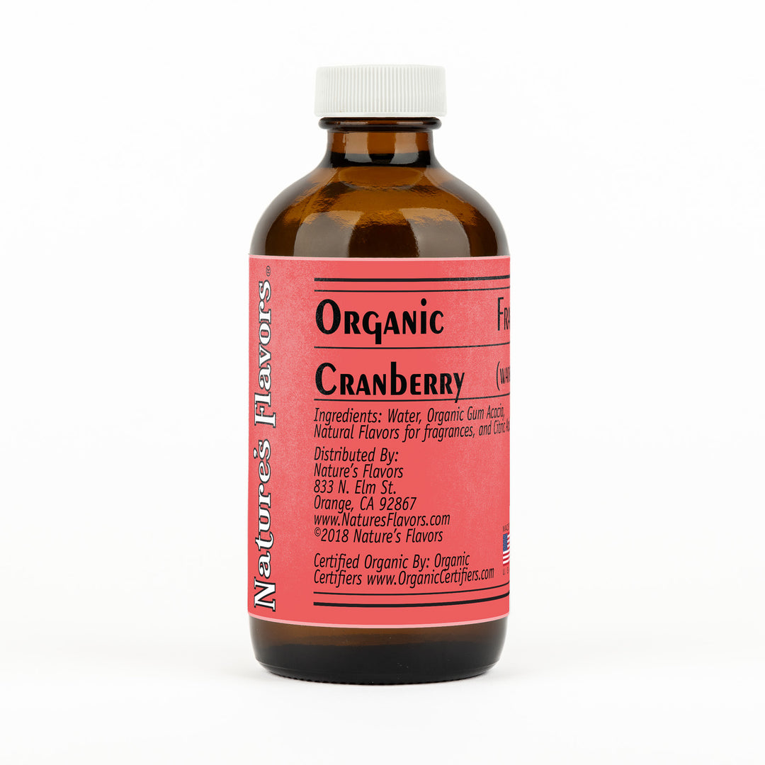 Organic Cranberry Fragrance Emulsion with Floral Notes (Water Soluble)