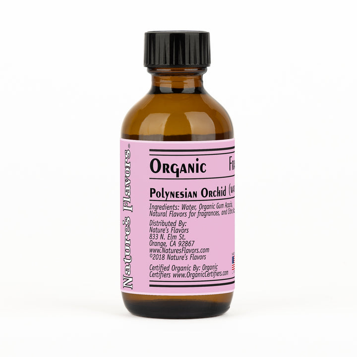 Organic Polynesian Orchid Fragrance Emulsion (Water Soluble)