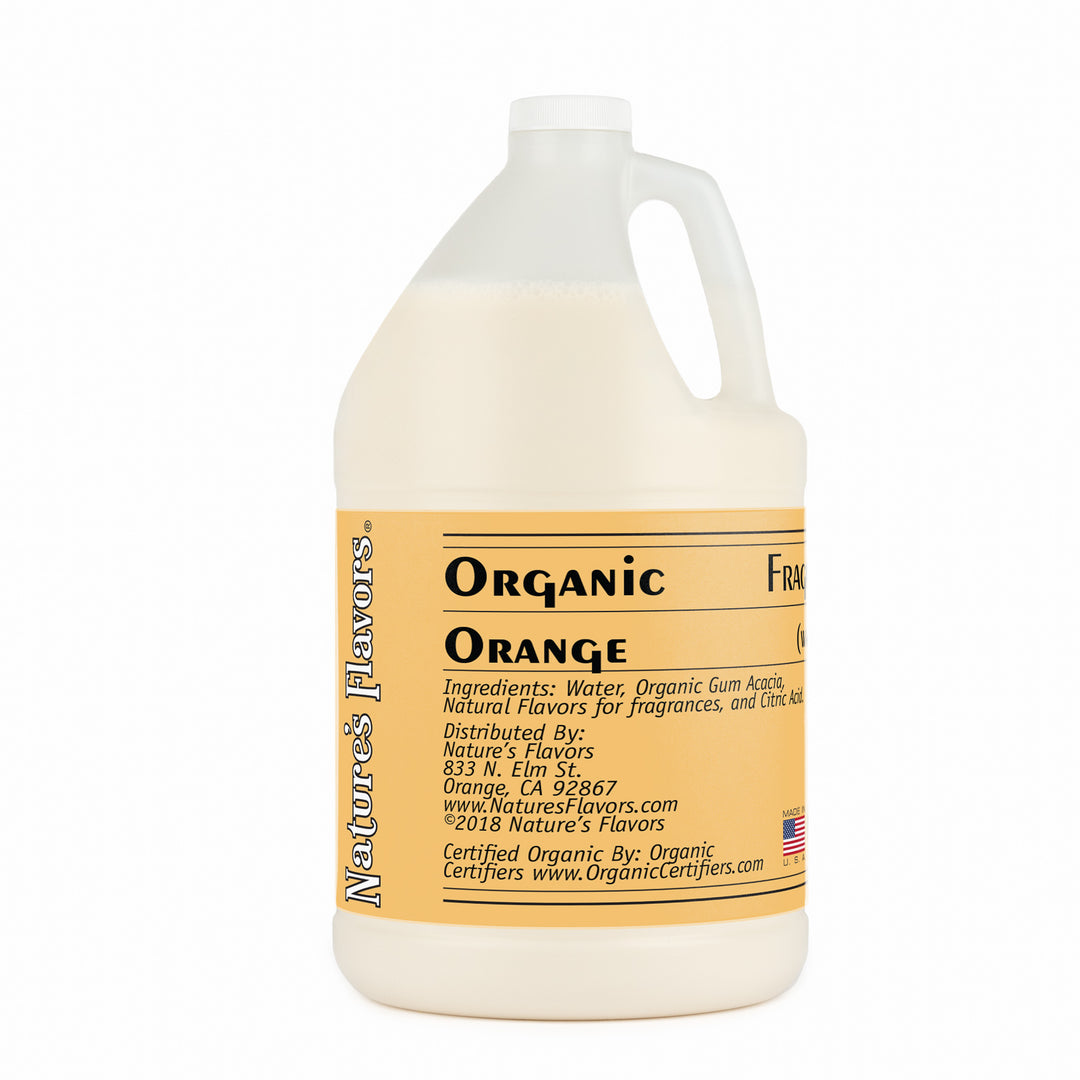 Organic Orange Fragrance Emulsion with Floral Notes (Water Soluble)