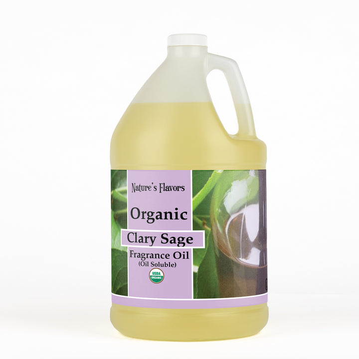 Clary Sage Fragrance Oil (Oil Soluble), Organic