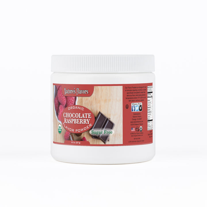Chocolate Raspberry Flavor Powder (Sugar-Free), Organic
