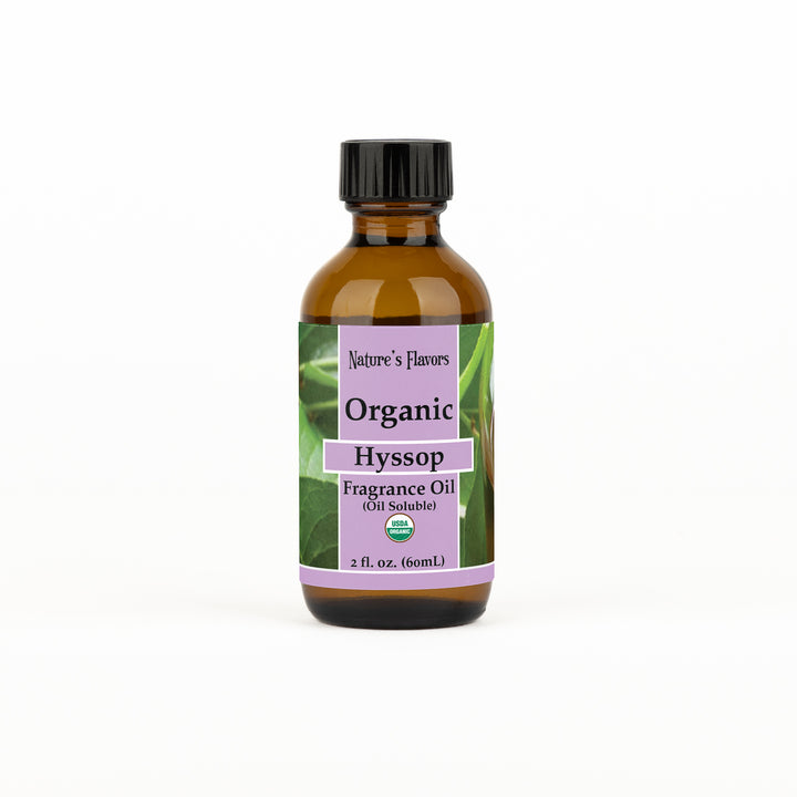 Hyssop Fragrance Oil (Oil Soluble), Organic