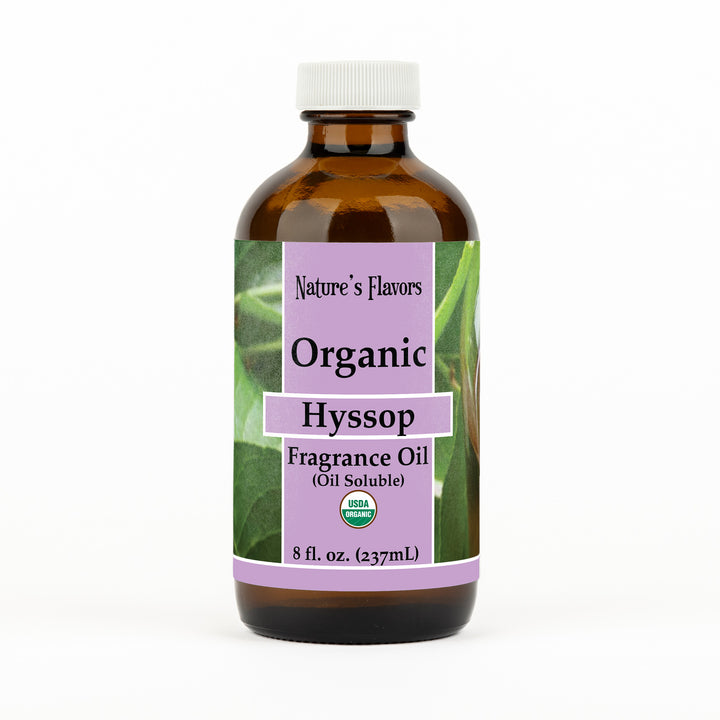 Hyssop Fragrance Oil (Oil Soluble), Organic