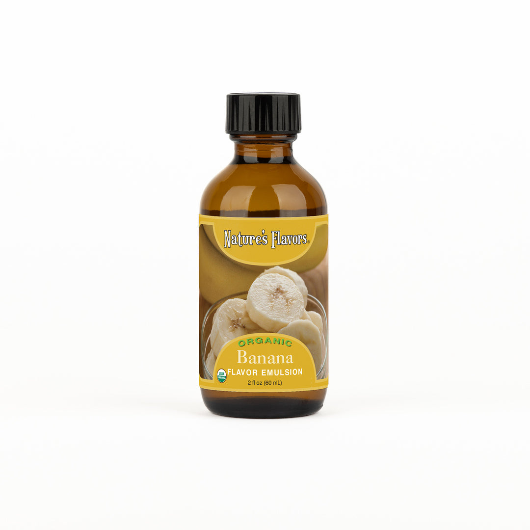 Banana Flavor Emulsion for High Heat Applications, Organic