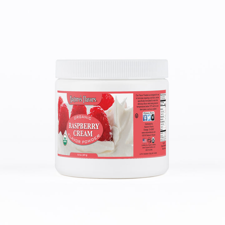 Raspberry Cream Flavor Powder, Organic