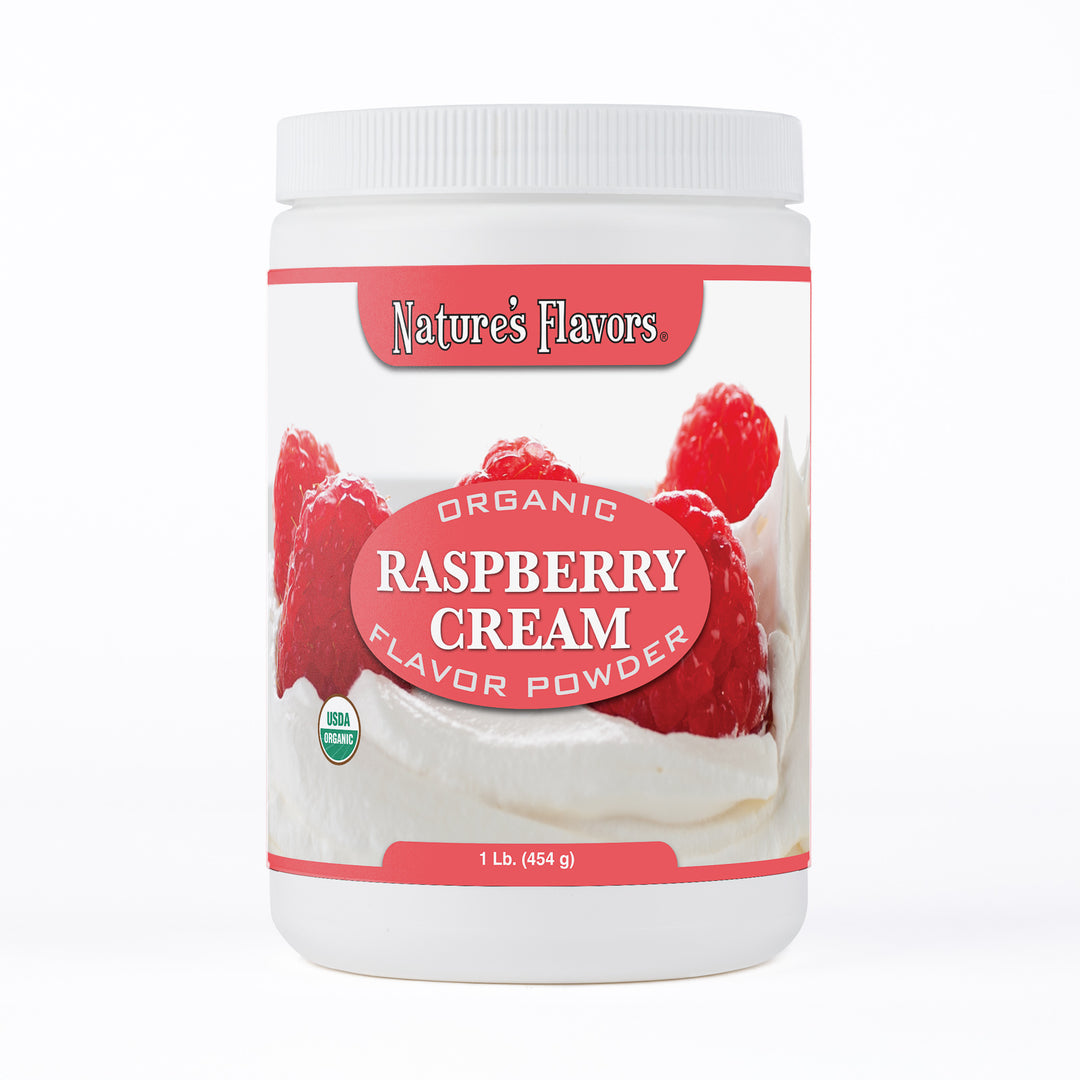 Raspberry Cream Flavor Powder, Organic