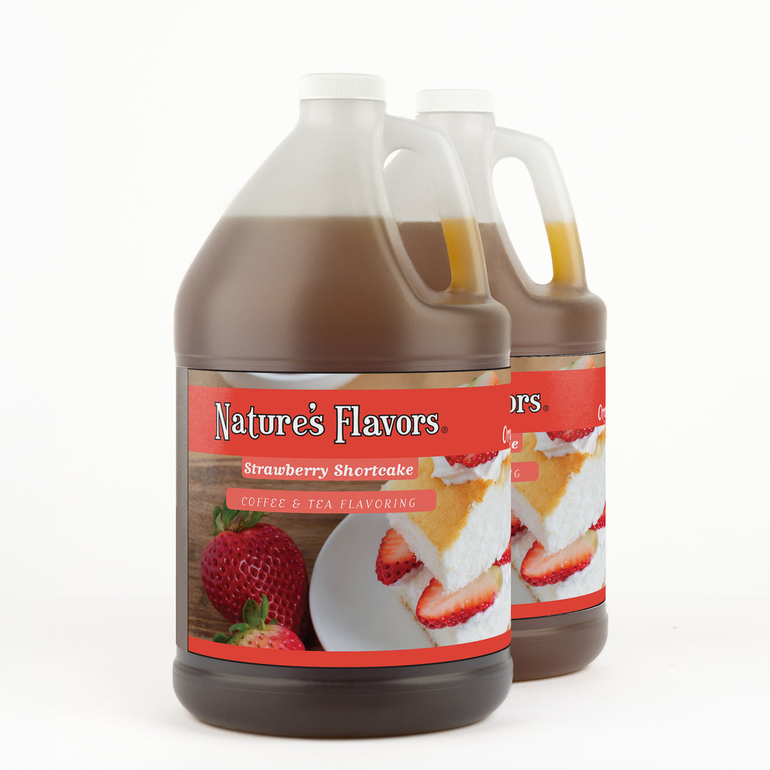 Organic Strawberry Shortcake Coffee and Tea Flavoring Without Diacetyl