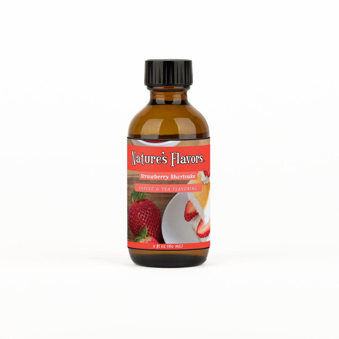 Organic Strawberry Shortcake Coffee and Tea Flavoring Without Diacetyl