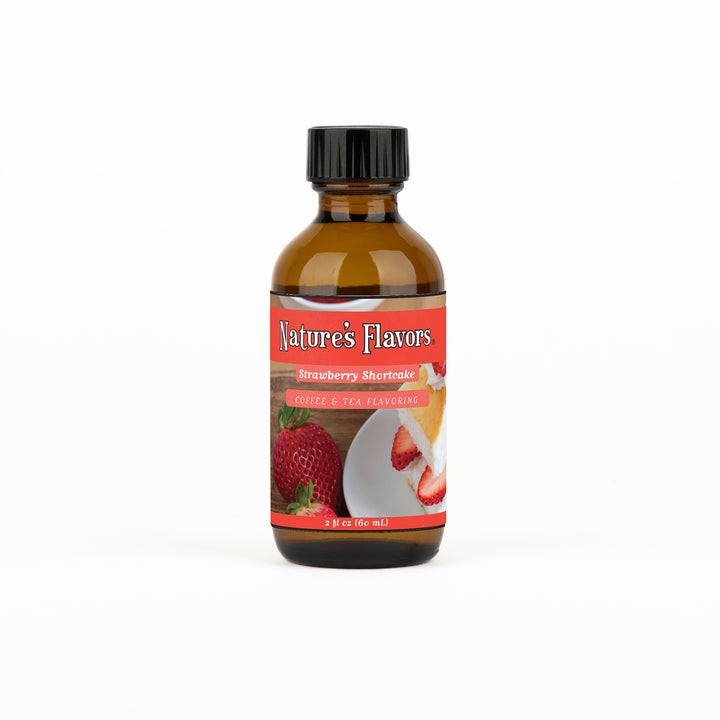 Organic Strawberry Shortcake Coffee and Tea Flavoring Without Diacetyl