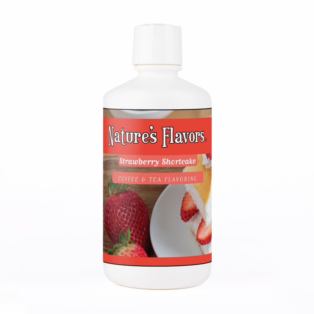 Organic Strawberry Shortcake Coffee and Tea Flavoring Without Diacetyl