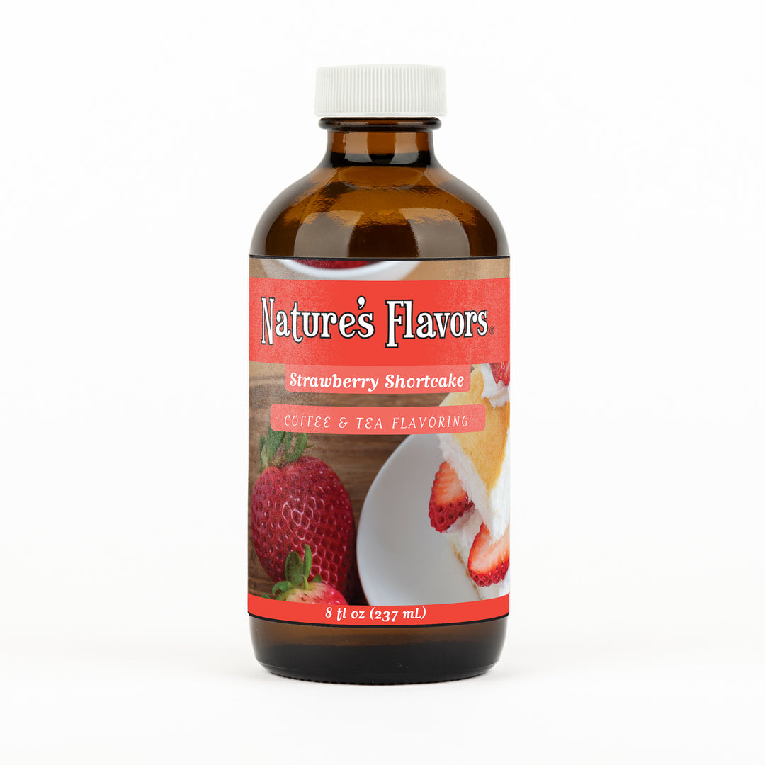 Organic Strawberry Shortcake Coffee and Tea Flavoring Without Diacetyl