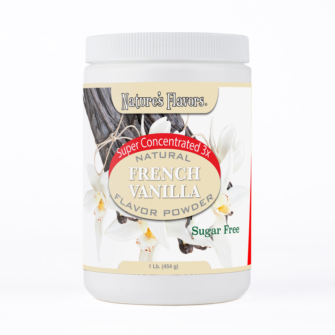 French Vanilla Sugar Free Flavor Powder (3X Fold)