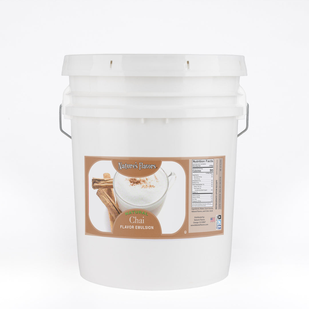 Chai Flavor Emulsion for High Heat Applications