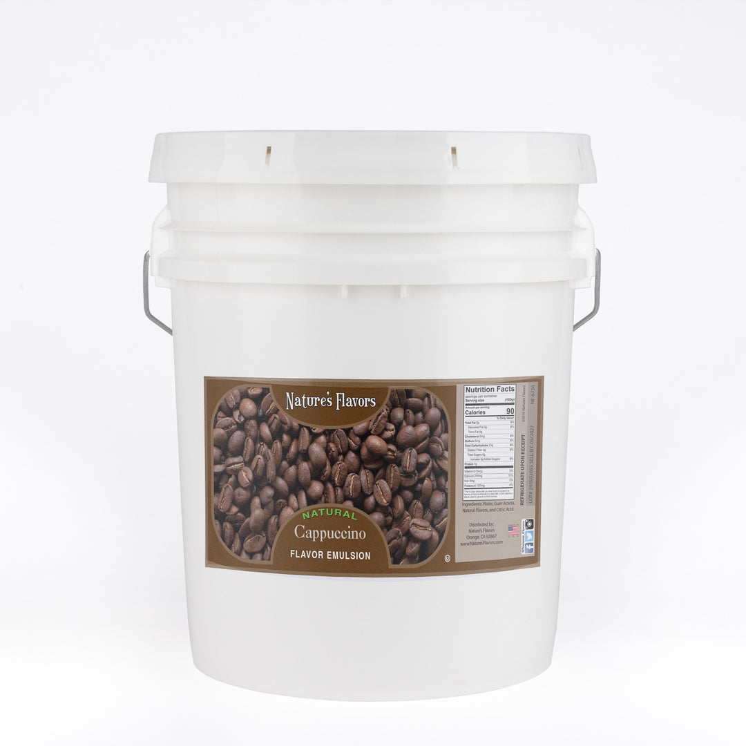 Cappuccino Flavor Emulsion for High Heat Applications