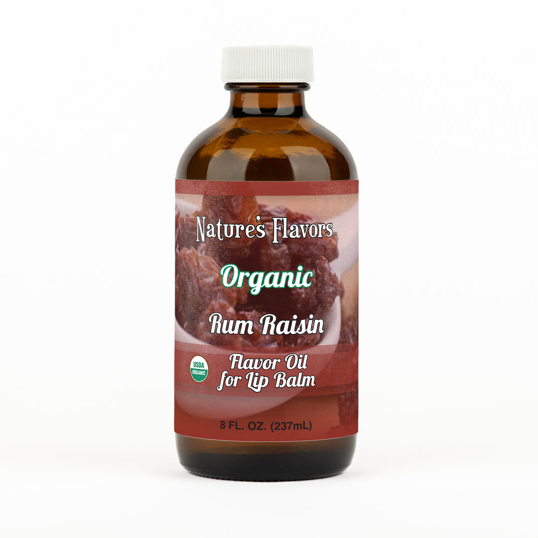 Organic Rum Raisin Flavor Oil for Lip Balm