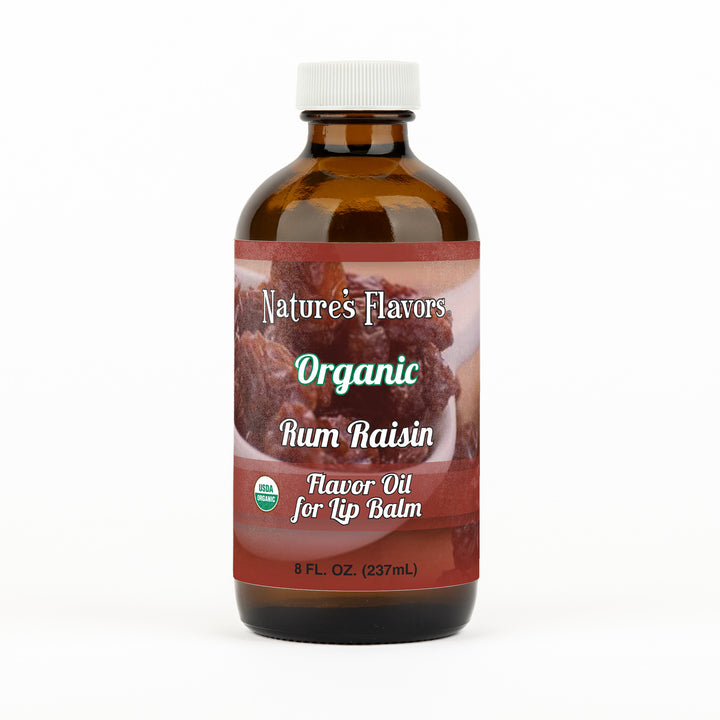 Organic Rum Raisin Flavor Oil for Lip Balm