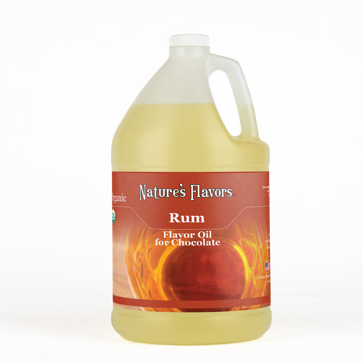 Organic Rum Flavor Oil For Chocolate