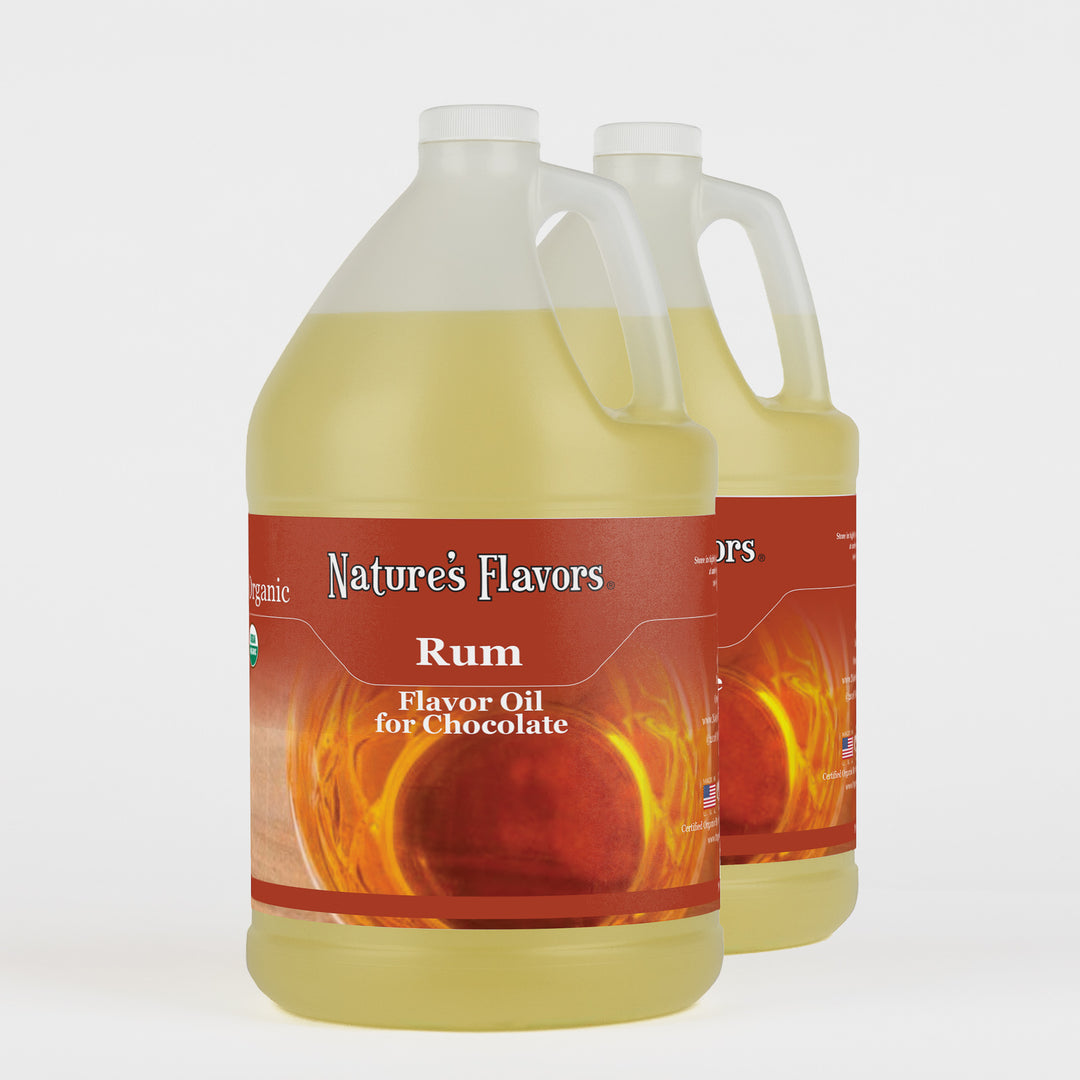 Organic Rum Flavor Oil For Chocolate