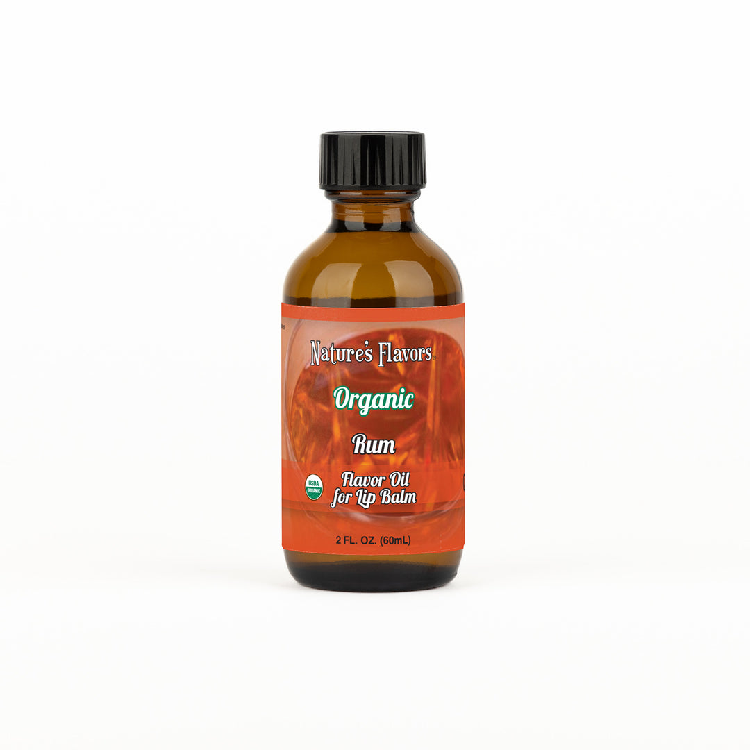 Organic Rum Flavor Oil for Lip Balm