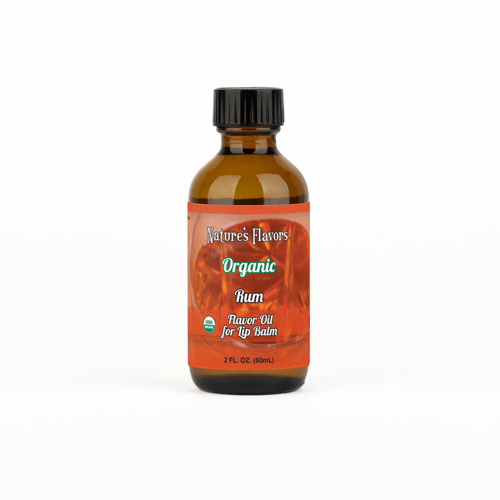 Organic Rum Flavor Oil for Lip Balm