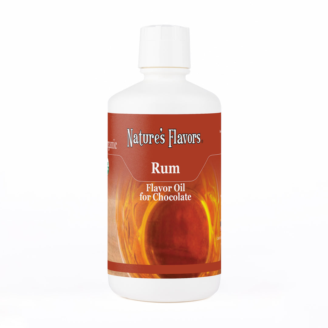 Organic Rum Flavor Oil For Chocolate