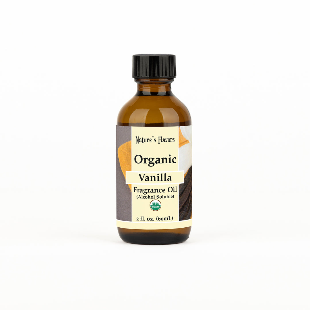 Vanilla Fragrance Oil (Alcohol Soluble), Organic