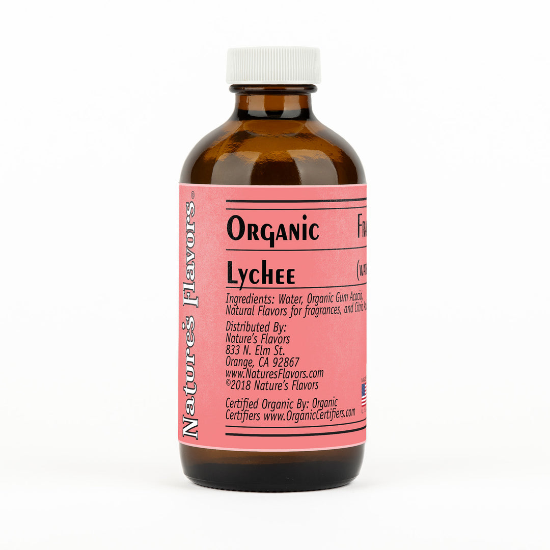 Organic Lychee Fragrance Emulsion with Floral Notes (Water Soluble)