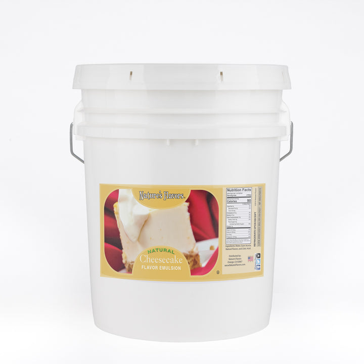 Cheesecake Flavor Emulsion for High Heat Applications