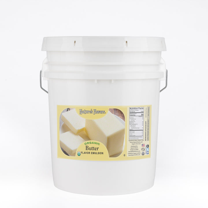 Butter Flavor Emulsion for High Heat Applications, Organic