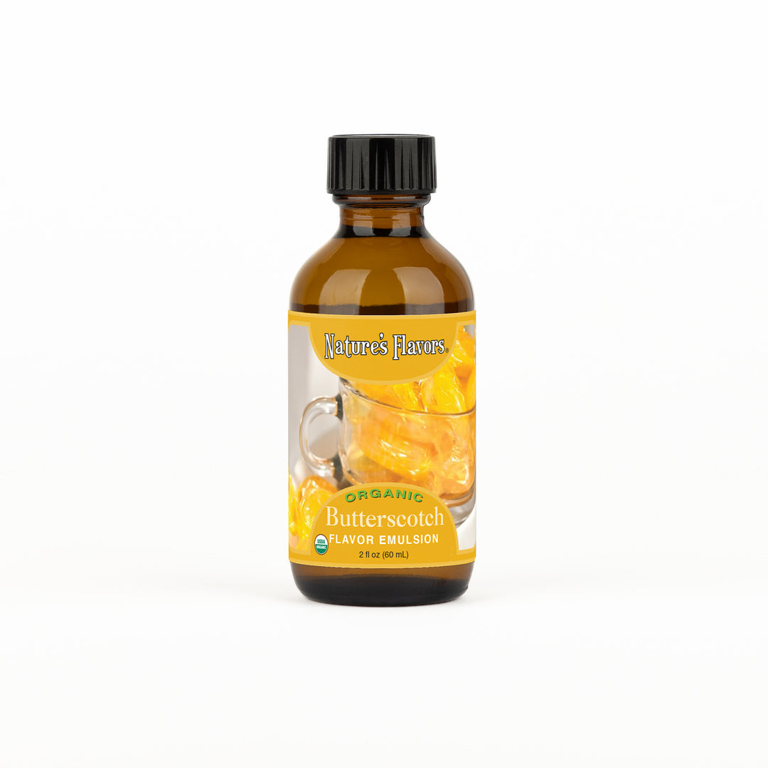 Butterscotch Flavor Emulsion for High Heat Applications, Organic