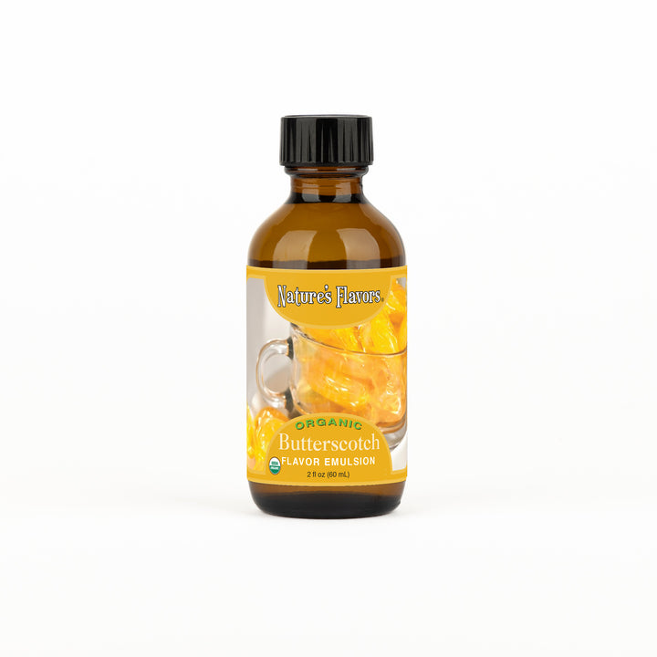 Butterscotch Flavor Emulsion for High Heat Applications, Organic