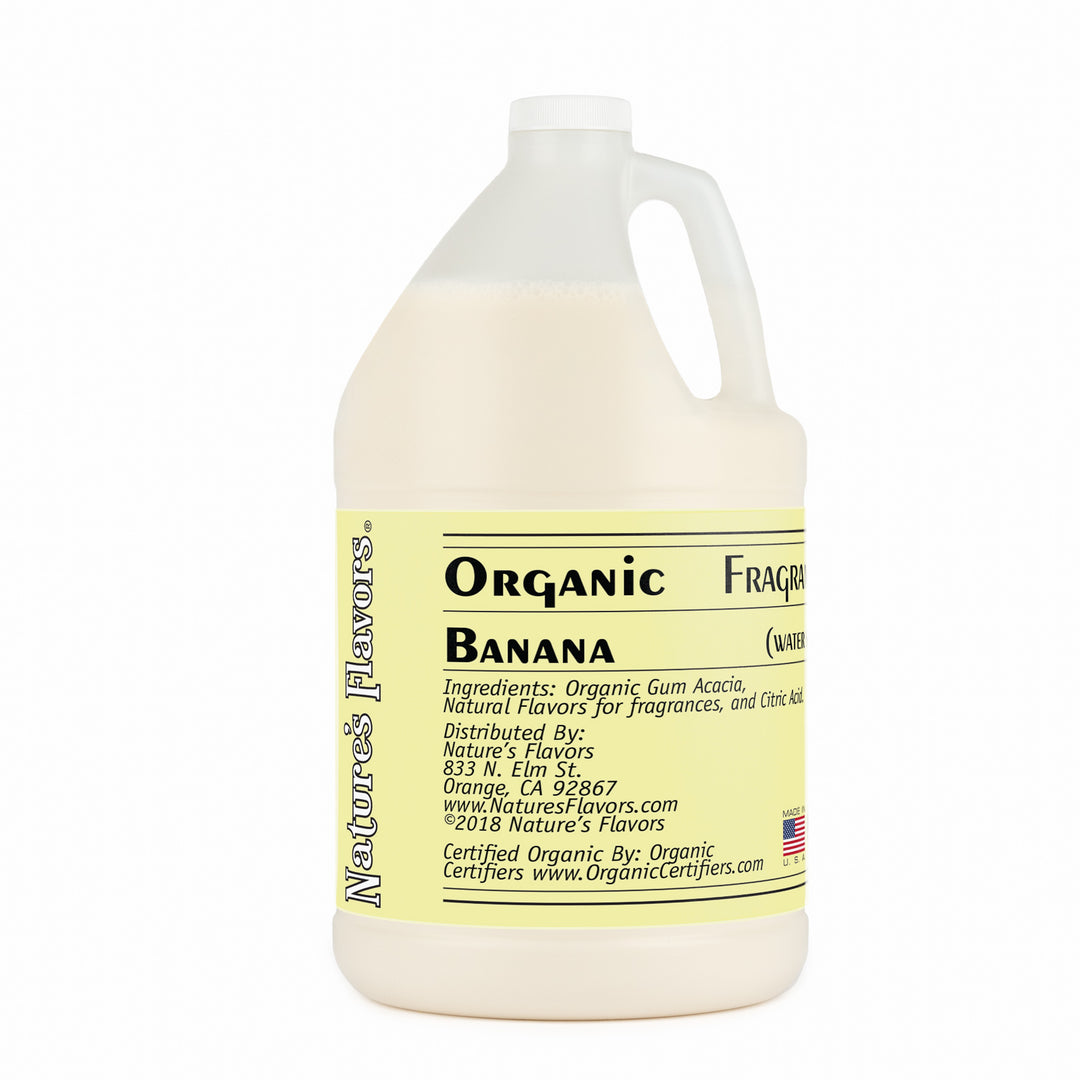 Organic Banana Fragrance Emulsion with Floral Notes (Water Soluble)