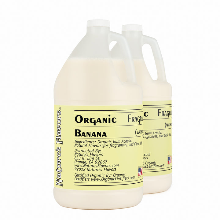 Organic Banana Fragrance Emulsion with Floral Notes (Water Soluble)