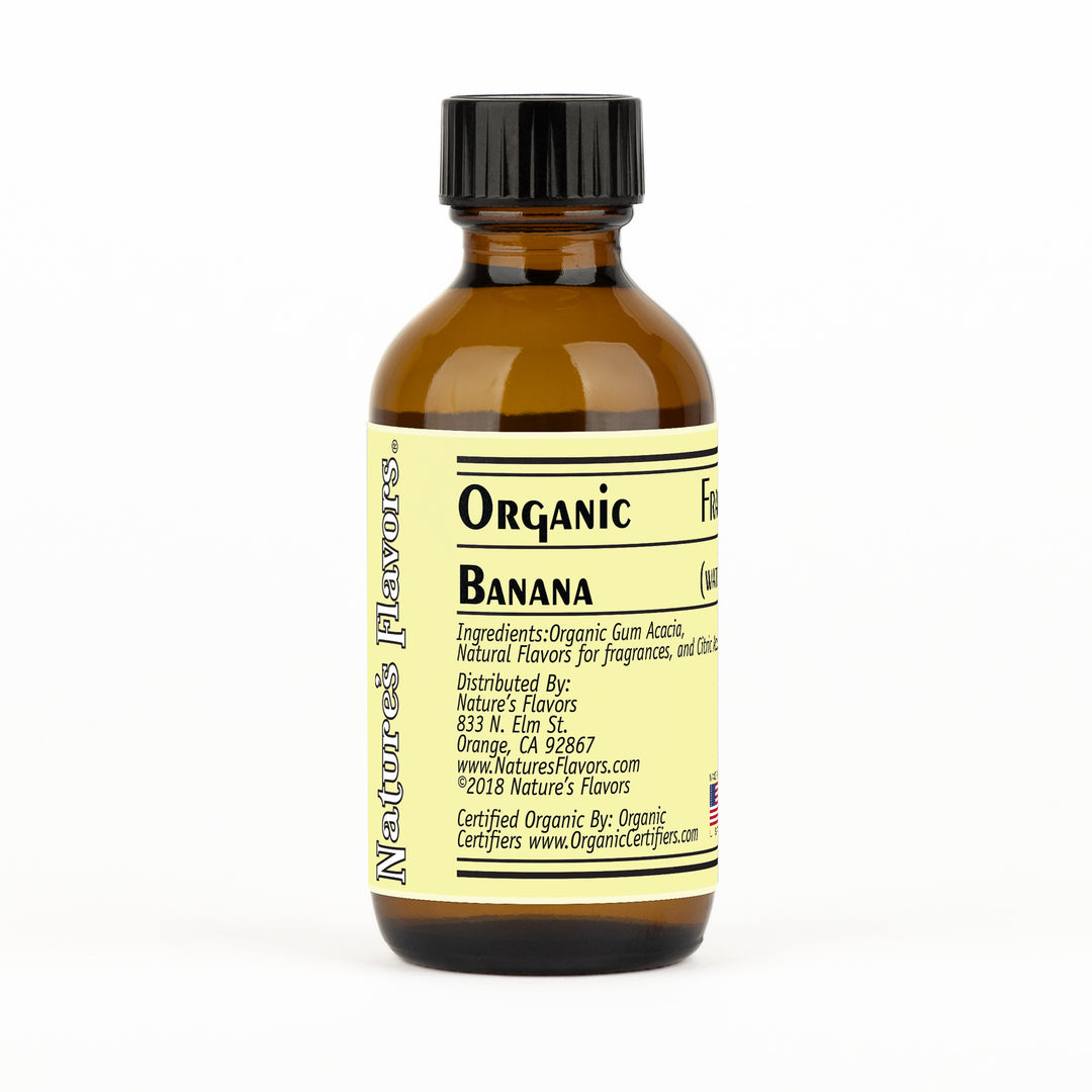 Organic Banana Fragrance Emulsion with Floral Notes (Water Soluble)