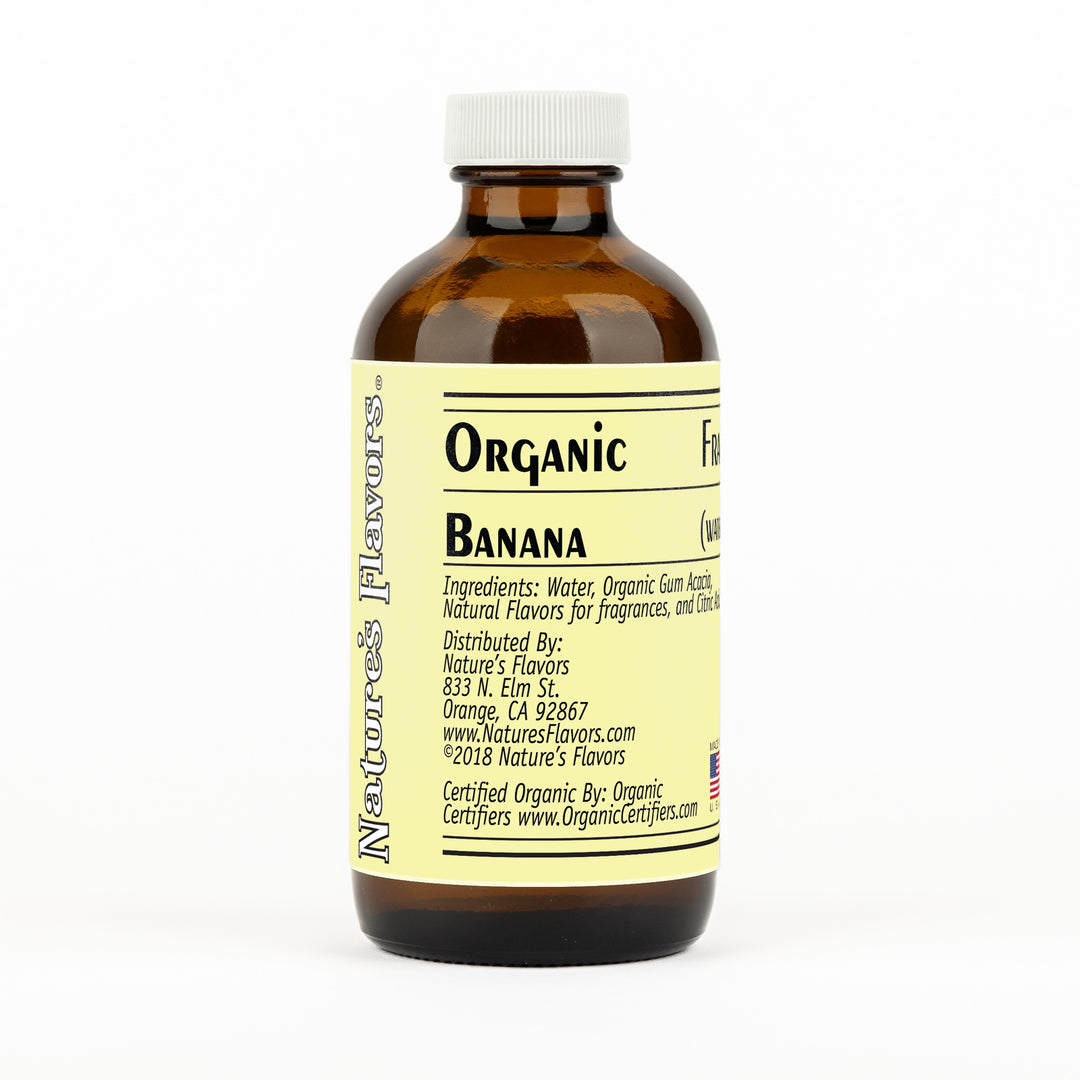 Organic Banana Fragrance Emulsion with Floral Notes (Water Soluble)