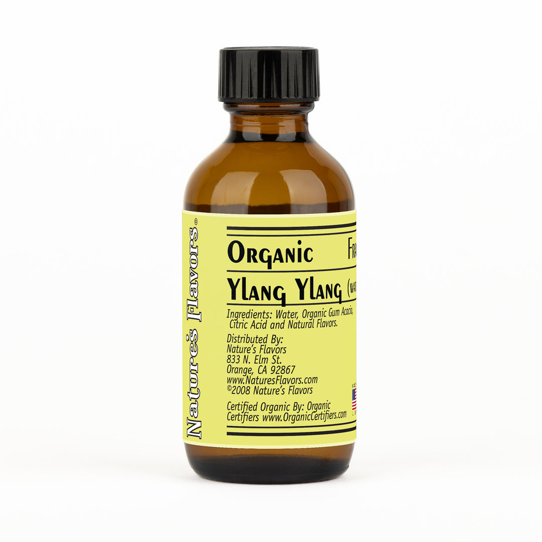 Organic Ylang Ylang Fragrance Emulsion (Water Soluble)