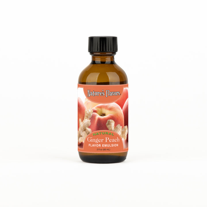 Ginger Peach Flavor Emulsion for High Heat Applications