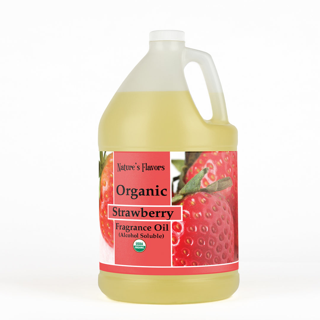 Strawberry Fragrance Oil (Alcohol Soluble), Organic