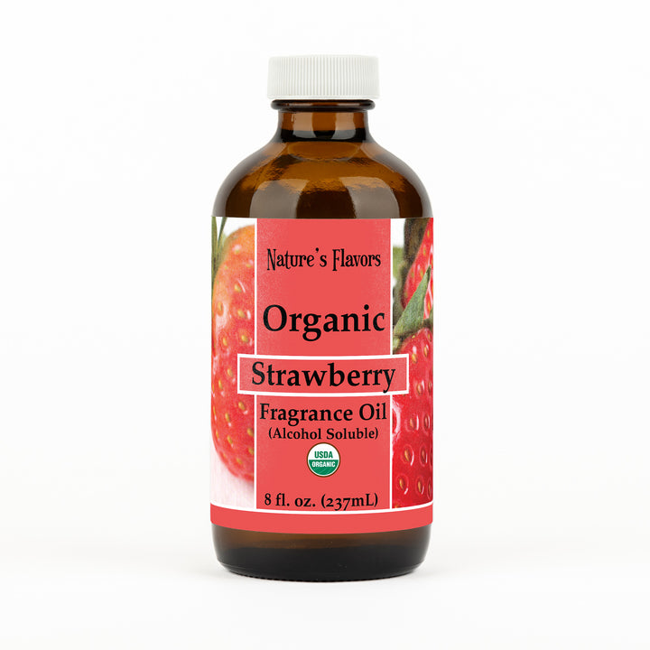 Strawberry Fragrance Oil (Alcohol Soluble), Organic