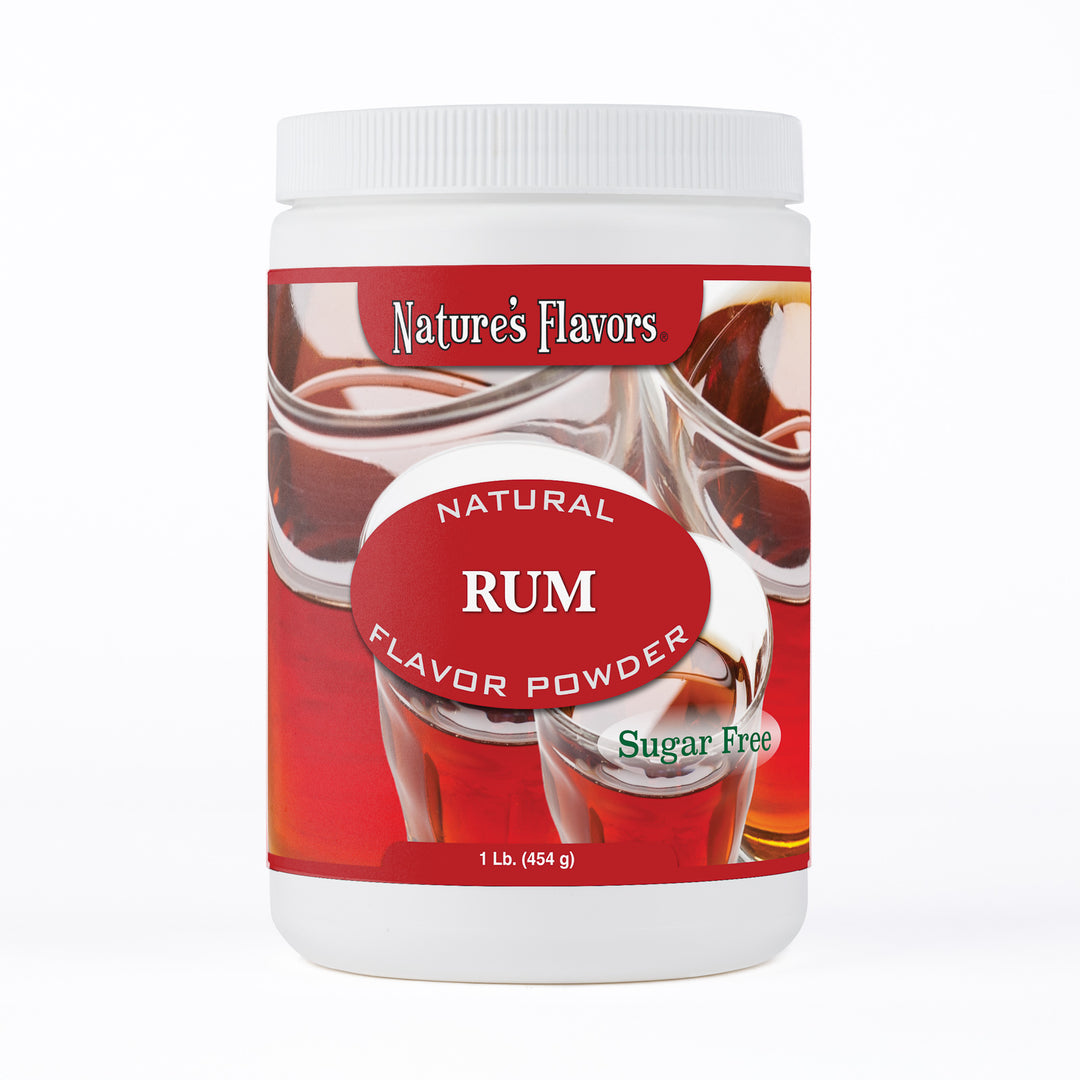 Sugar Free Rum Flavor Powder