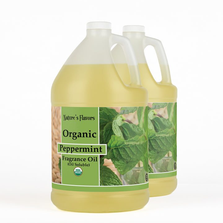 Peppermint Fragrance Oil (Oil Soluble), Organic