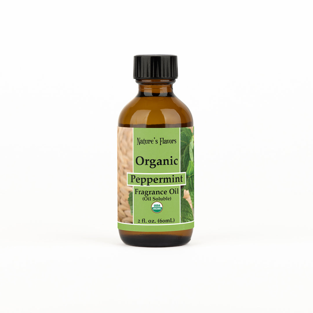 Peppermint Fragrance Oil (Oil Soluble), Organic