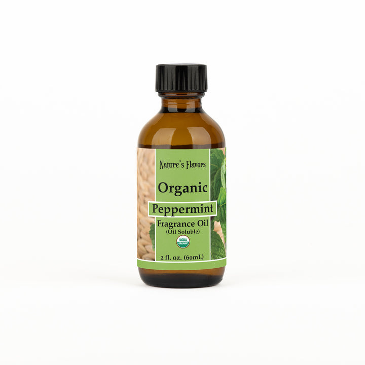 Peppermint Fragrance Oil (Oil Soluble), Organic
