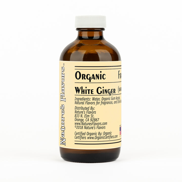 Organic White Ginger Fragrance Emulsion (Water Soluble)