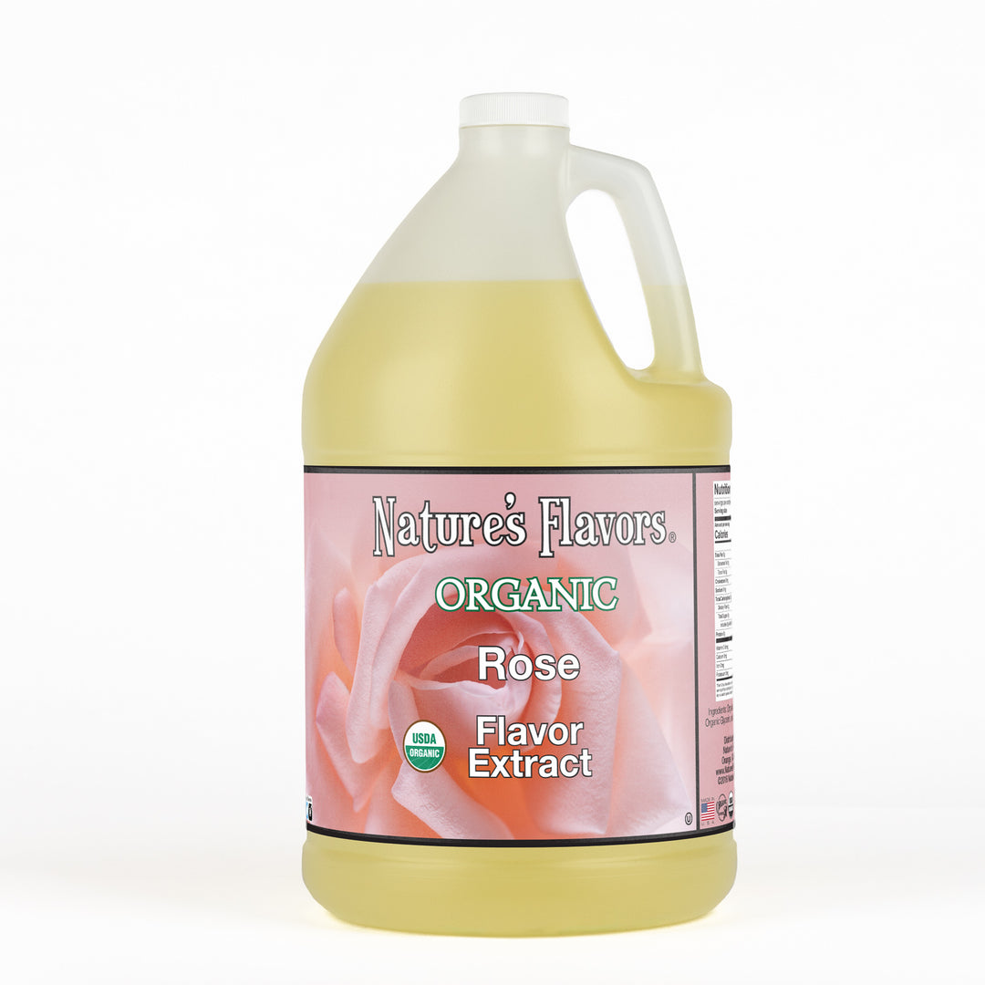 Organic Rose Flavor Extract Without Diacetyl