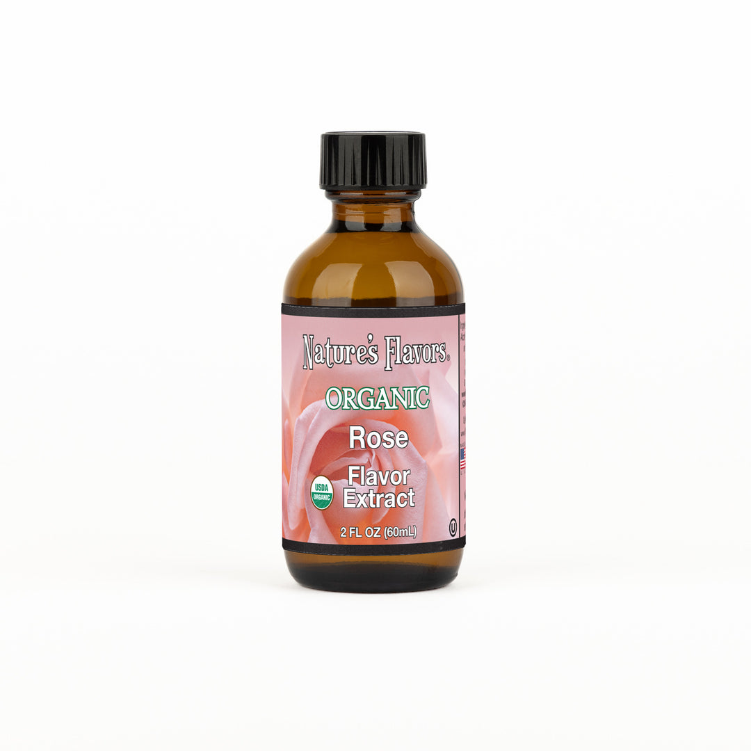 Organic Rose Flavor Extract Without Diacetyl