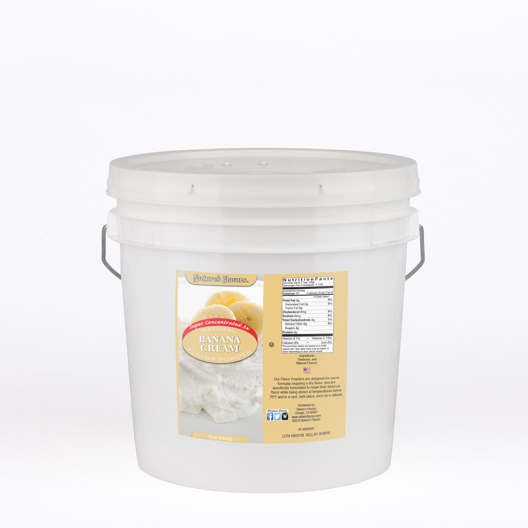 Banana Cream Super Concentrated Flavor Powder (3X Fold)